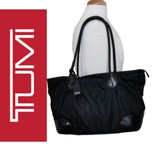 Tumi Roomy Nylon/Leather Carry-on/Overnighter
